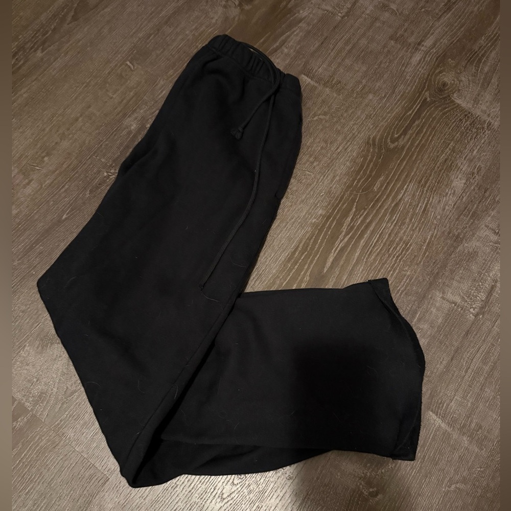 Skims heavyweight wide leg fleece sweatpants